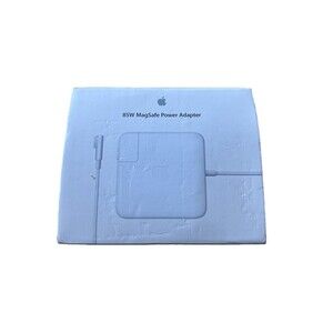Apple 85W Genuine MacBook MagSafe AC Adapter - White Model A1343